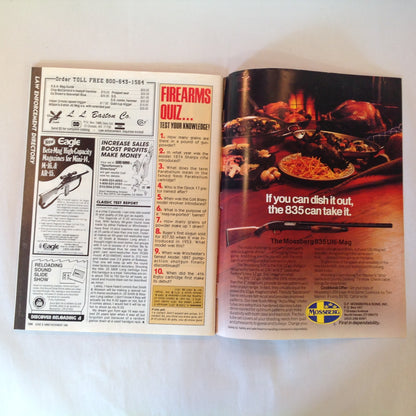 Vintage Nov 1989 Guns & Ammo Magazine Berretta Potent Pocket Duo .45 Vs 10mm .22 Rimfire Rifle Roundup