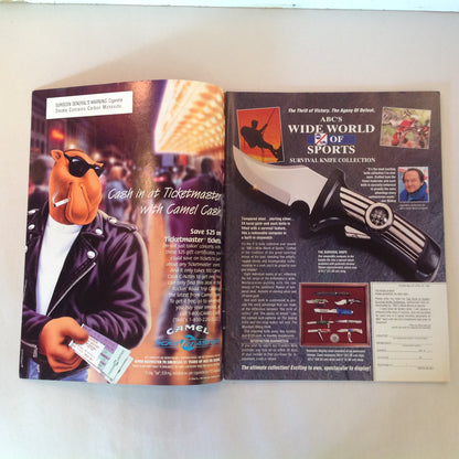 Vintage Apr 1996 Guns & Ammo Magazine Springfield's Mini Big Bore .45s Shot Placement Bear Stoppers Israeli Secrets