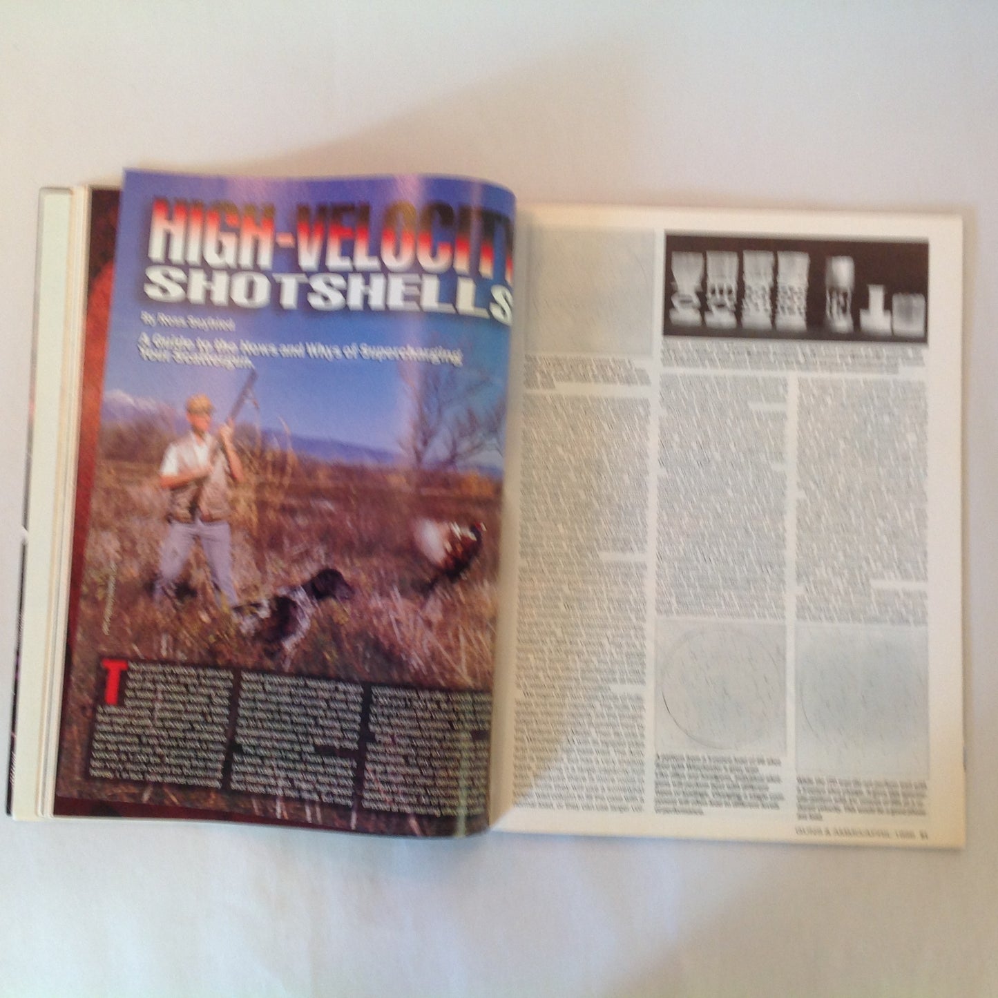 Vintage Apr 1996 Guns & Ammo Magazine Springfield's Mini Big Bore .45s Shot Placement Bear Stoppers Israeli Secrets