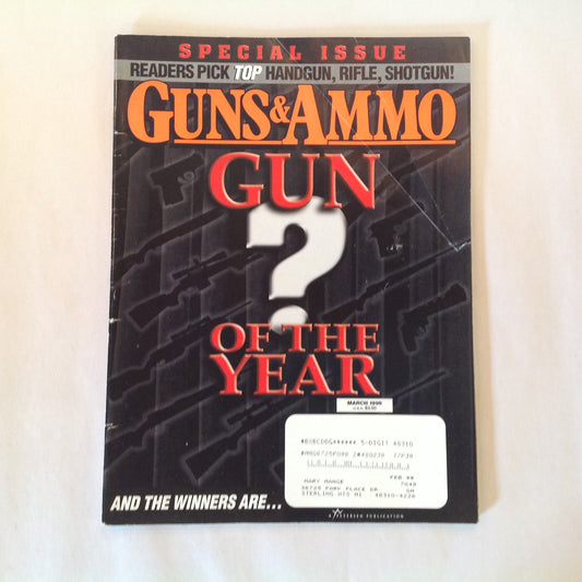 Vintage Mar 1999 Guns & Ammo Magazine Special Issue: Gun of the Year