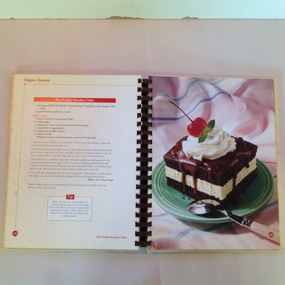 Vintage 2005 Hardcover Duncan Hines Collection: Cake Mix Magic Cook Book