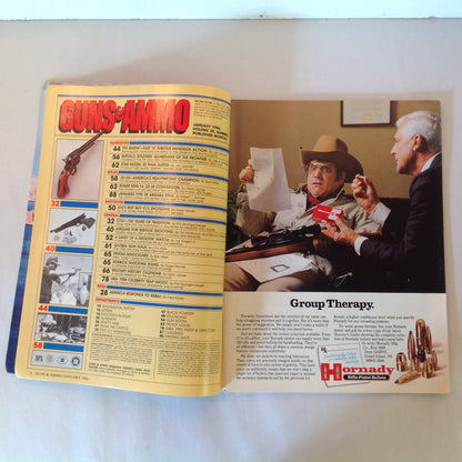 Vintage Jan 1986 Guns & Ammo Magazine Colt An American Legend for 150 Years Airguns O/U Shotguns