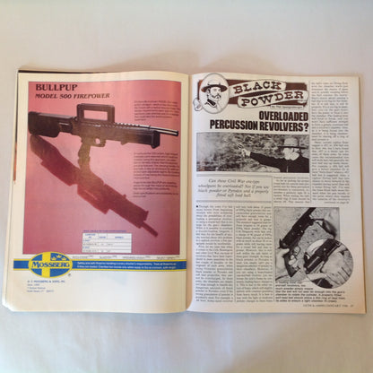 Vintage Jan 1986 Guns & Ammo Magazine Colt An American Legend for 150 Years Airguns O/U Shotguns
