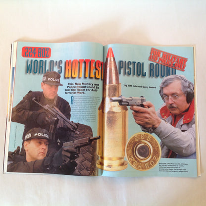 Vintage Nov 1998 Guns & Ammo Magazine World's Hottest Pistol Round Skelton's Border Genius Exposed Carry Guns