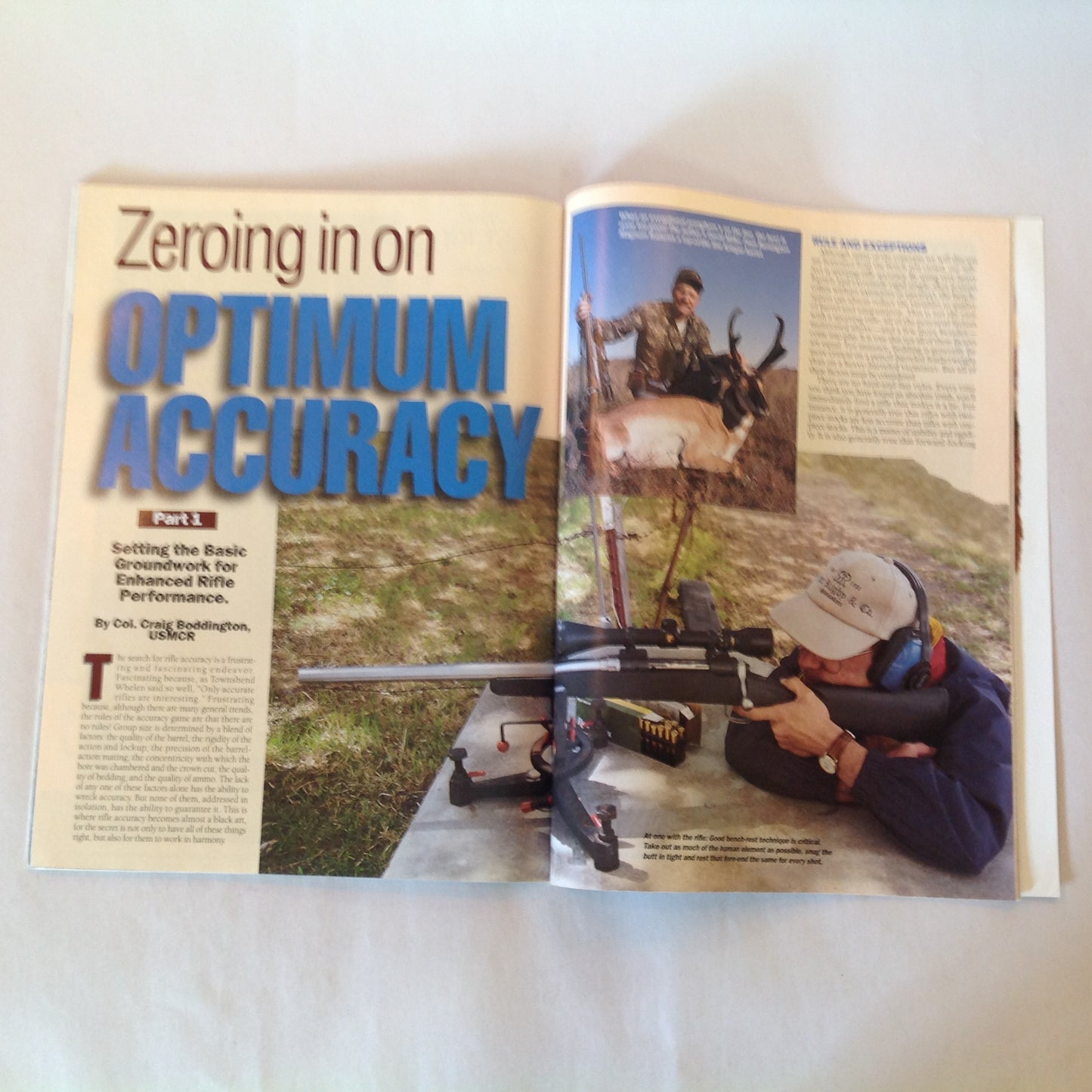 Vintage Nov 1998 Guns & Ammo Magazine World's Hottest Pistol Round Skelton's Border Genius Exposed Carry Guns