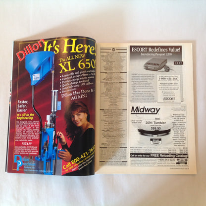 Vintage Aug 1992 Guns & Ammo Magazine Auto Vs Revolver Gun Prices Then & Now High-Tech Rifle Bullets