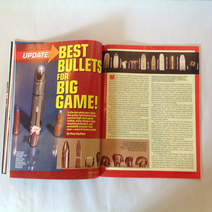Vintage Aug 1992 Guns & Ammo Magazine Auto Vs Revolver Gun Prices Then & Now High-Tech Rifle Bullets