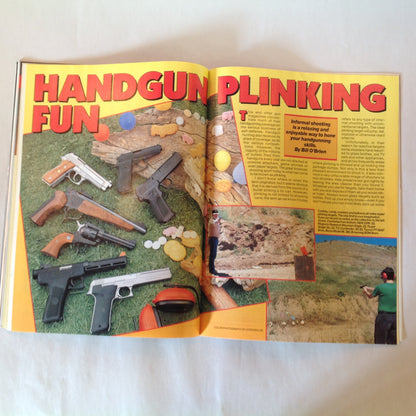 Vintage Aug 1992 Guns & Ammo Magazine Auto Vs Revolver Gun Prices Then & Now High-Tech Rifle Bullets