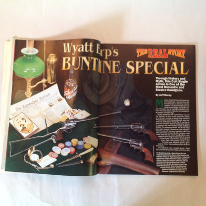 Vintage Dec 1997 Guns & Ammo Magazine World's Fastest Bolt Action CZ Goes .45 New Guns Wyatt Earp's Buntline Special