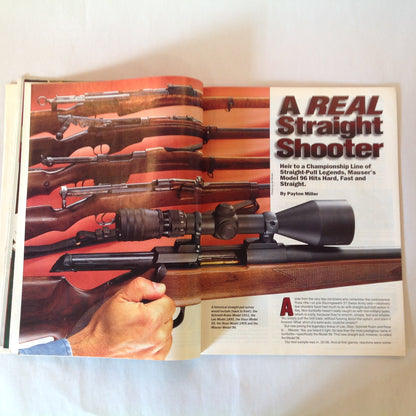 Vintage Dec 1997 Guns & Ammo Magazine World's Fastest Bolt Action CZ Goes .45 New Guns Wyatt Earp's Buntline Special