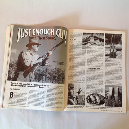 Vintage Dec 1997 Guns & Ammo Magazine World's Fastest Bolt Action CZ Goes .45 New Guns Wyatt Earp's Buntline Special