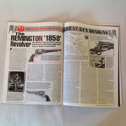 Vintage Oct 1997 Guns & Ammo Magazine S&W 8-Shot .357 Mag Kimber Classic Polymer .45 Shooter's Jury