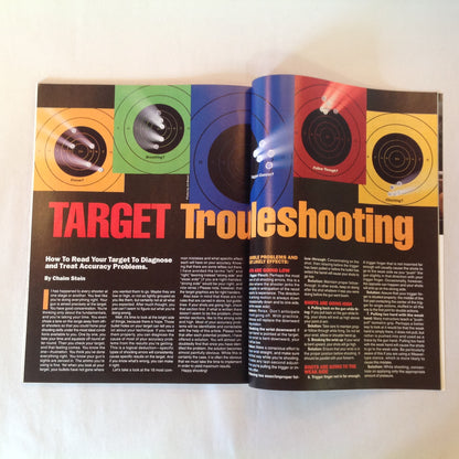 Vintage Oct 1997 Guns & Ammo Magazine S&W 8-Shot .357 Mag Kimber Classic Polymer .45 Shooter's Jury