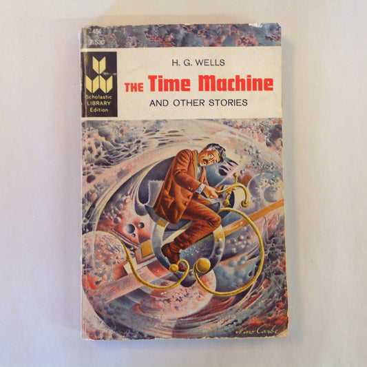 Vintage 1968 Mass Market Paperback The Time Machine and Other Stories H. G. Wells