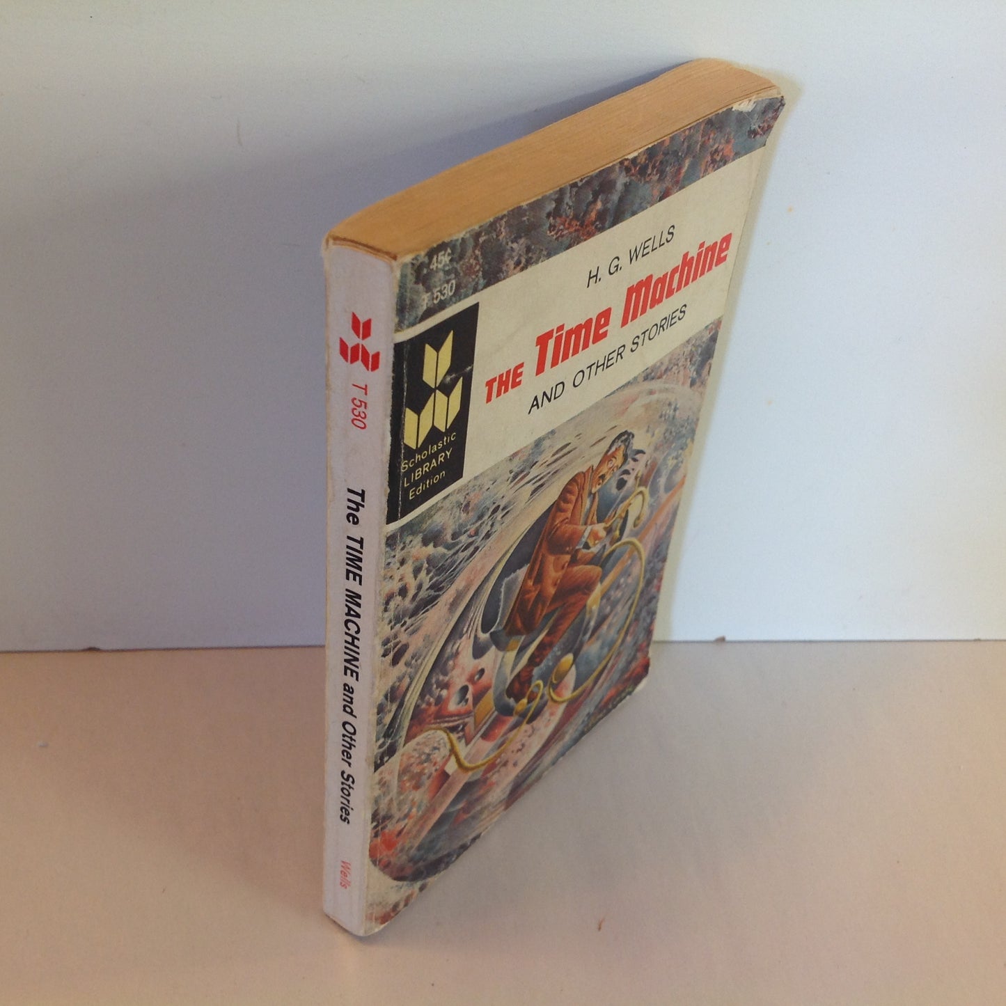 Vintage 1968 Mass Market Paperback The Time Machine and Other Stories H. G. Wells