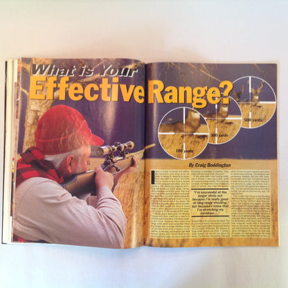 Vintage Aug 1995  Guns & Ammo Magazine Top 10 Defense Handguns Gov't Model First Look 7-Shot .357 Mag Revolver