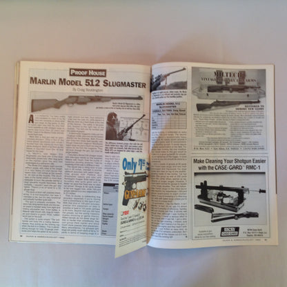 Vintage Aug 1995  Guns & Ammo Magazine Top 10 Defense Handguns Gov't Model First Look 7-Shot .357 Mag Revolver