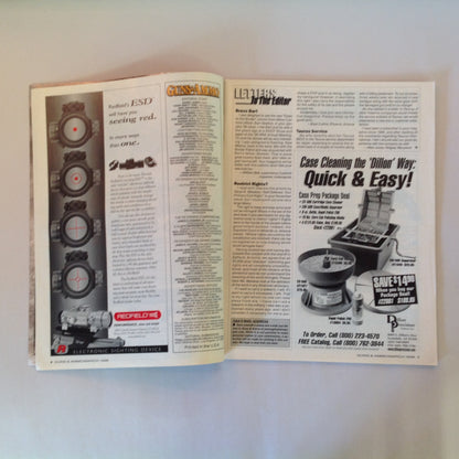 Vintage Mar 1998 Guns & Ammo Magazine Field Tests Raging Bull DA Revolver .45 ACP Luger Magnum Revolver Buyer's Guide