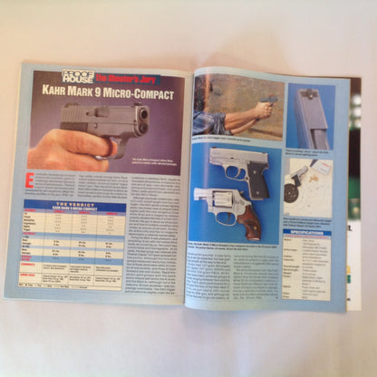 Vintage Mar 1998 Guns & Ammo Magazine Field Tests Raging Bull DA Revolver .45 ACP Luger Magnum Revolver Buyer's Guide