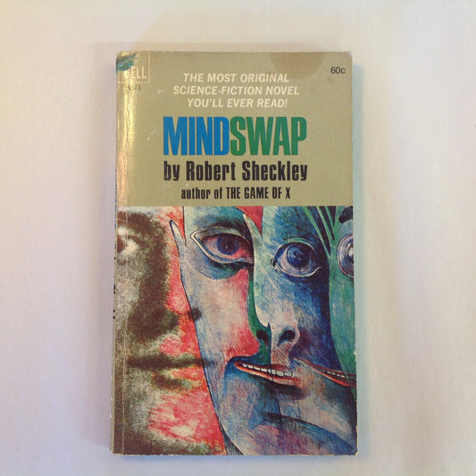 Vintage 1967 Mass Market Paperback Mindswap Robert Sheckley