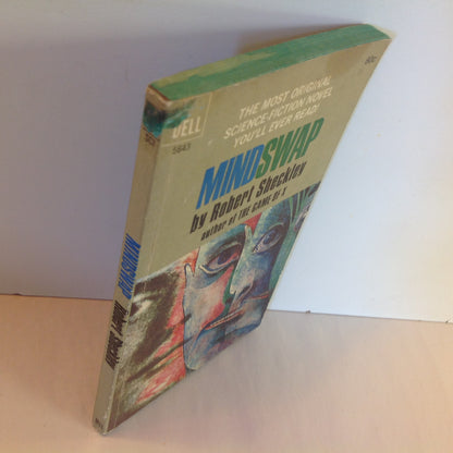 Vintage 1967 Mass Market Paperback Mindswap Robert Sheckley