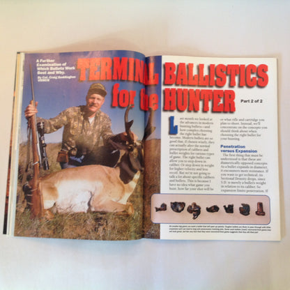 Vintage Jun 2000 Guns & Ammo Magazine Mega-Bore Customer Rugers Classic .577 Double S&W .45 Schofield Reissue