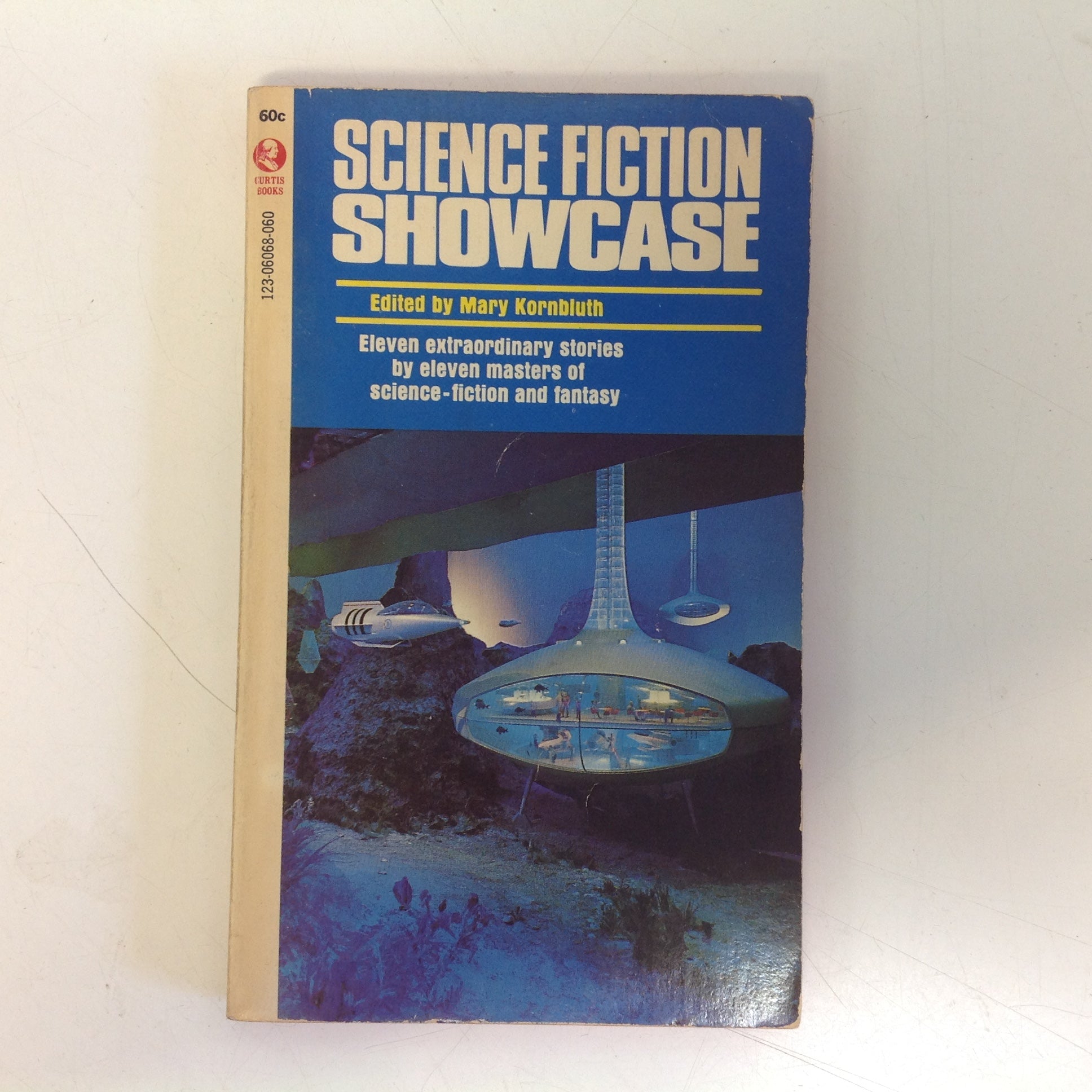 Vintage 1959 Mass Market Paperback Science Fiction Showcase Mary Kornbluth Editor Curtis Books