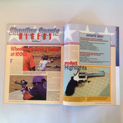 Vintage Jun 2000 Guns & Ammo Magazine Mega-Bore Customer Rugers Classic .577 Double S&W .45 Schofield Reissue