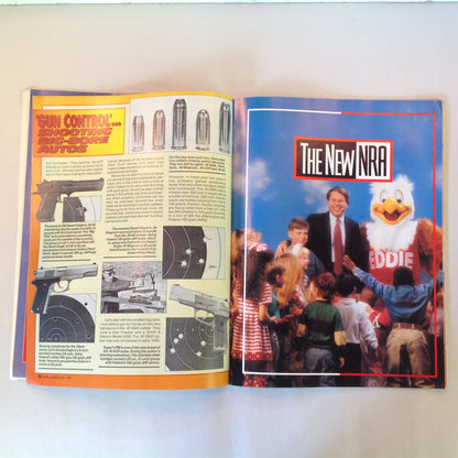 Vintage Jul 1992 Guns & Ammo Magazine Home Defense Guns Gun Control Rifle Bullet Shape Buyer's Guide