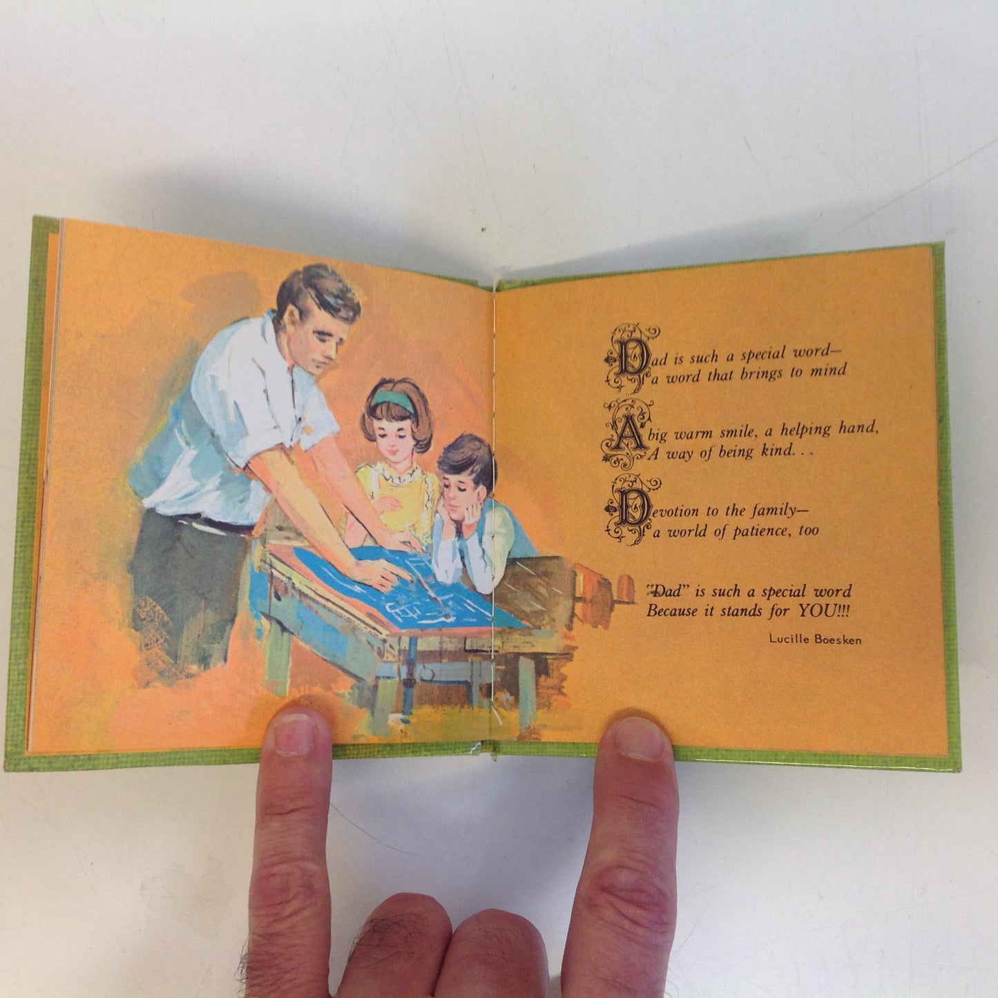 Vintage 1969 AGC Hardcover Gift Book Fathers Are Very Special People