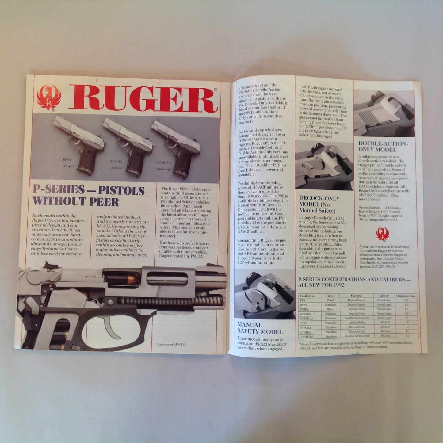 Vintage Jul 1992 Guns & Ammo Magazine Home Defense Guns Gun Control Rifle Bullet Shape Buyer's Guide