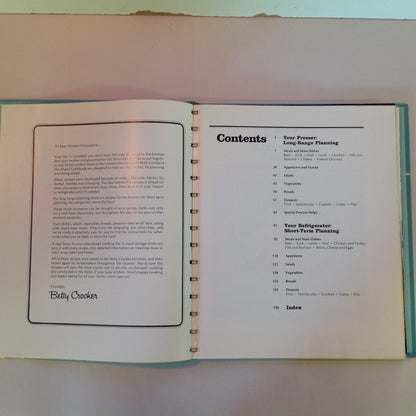 Vintage 1973 Hardcover Betty Crocker's Do-Ahead Cookbook