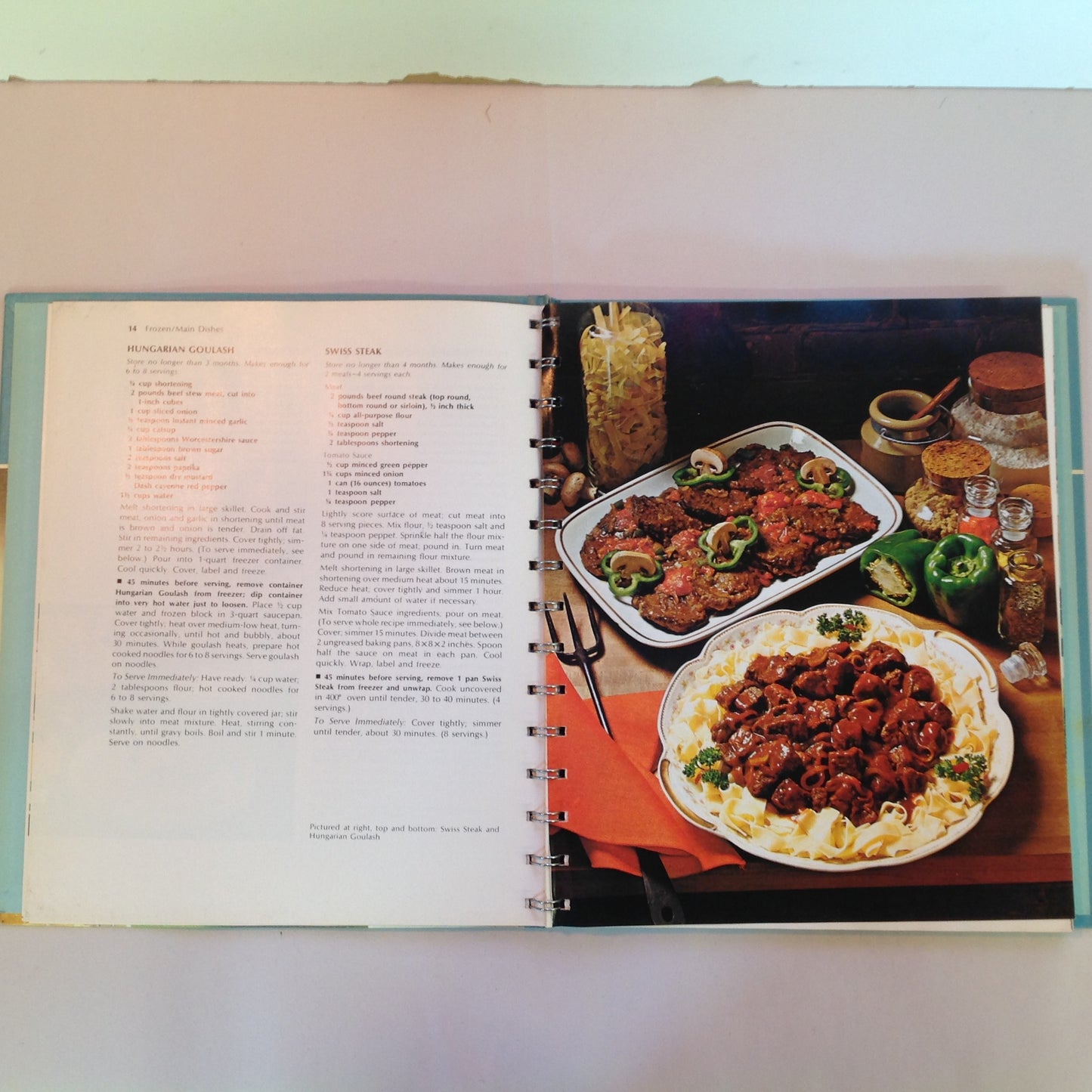 Vintage 1973 Hardcover Betty Crocker's Do-Ahead Cookbook