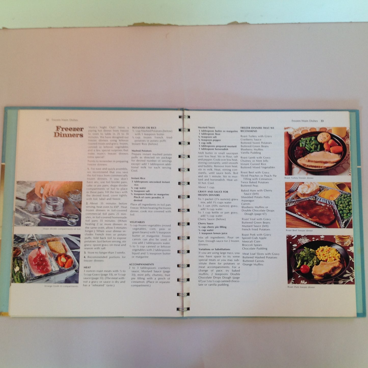 Vintage 1973 Hardcover Betty Crocker's Do-Ahead Cookbook