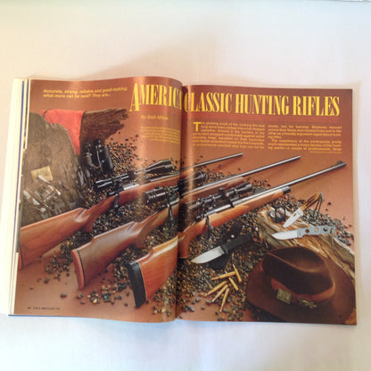Vintage Aug 1991 Guns & Ammo Magazine Ruger New P90 9mm Luger Vs .38 Special All Time Classic Sporters