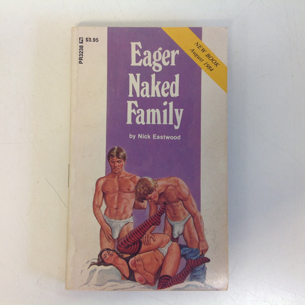 Vintage 1984 Mass Market Paperback Private Reader Eager Naked Family Nick Eastwood