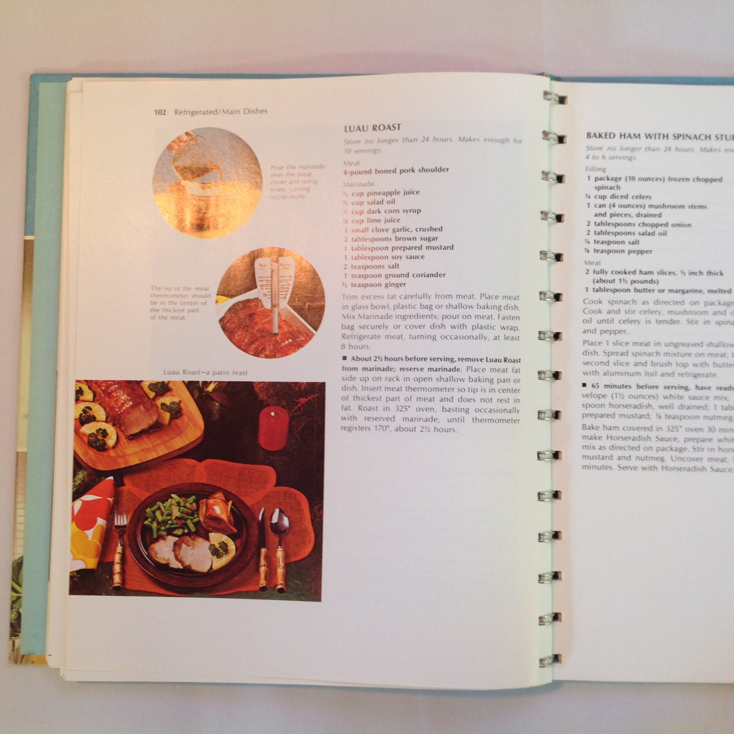 Vintage 1973 Hardcover Betty Crocker's Do-Ahead Cookbook