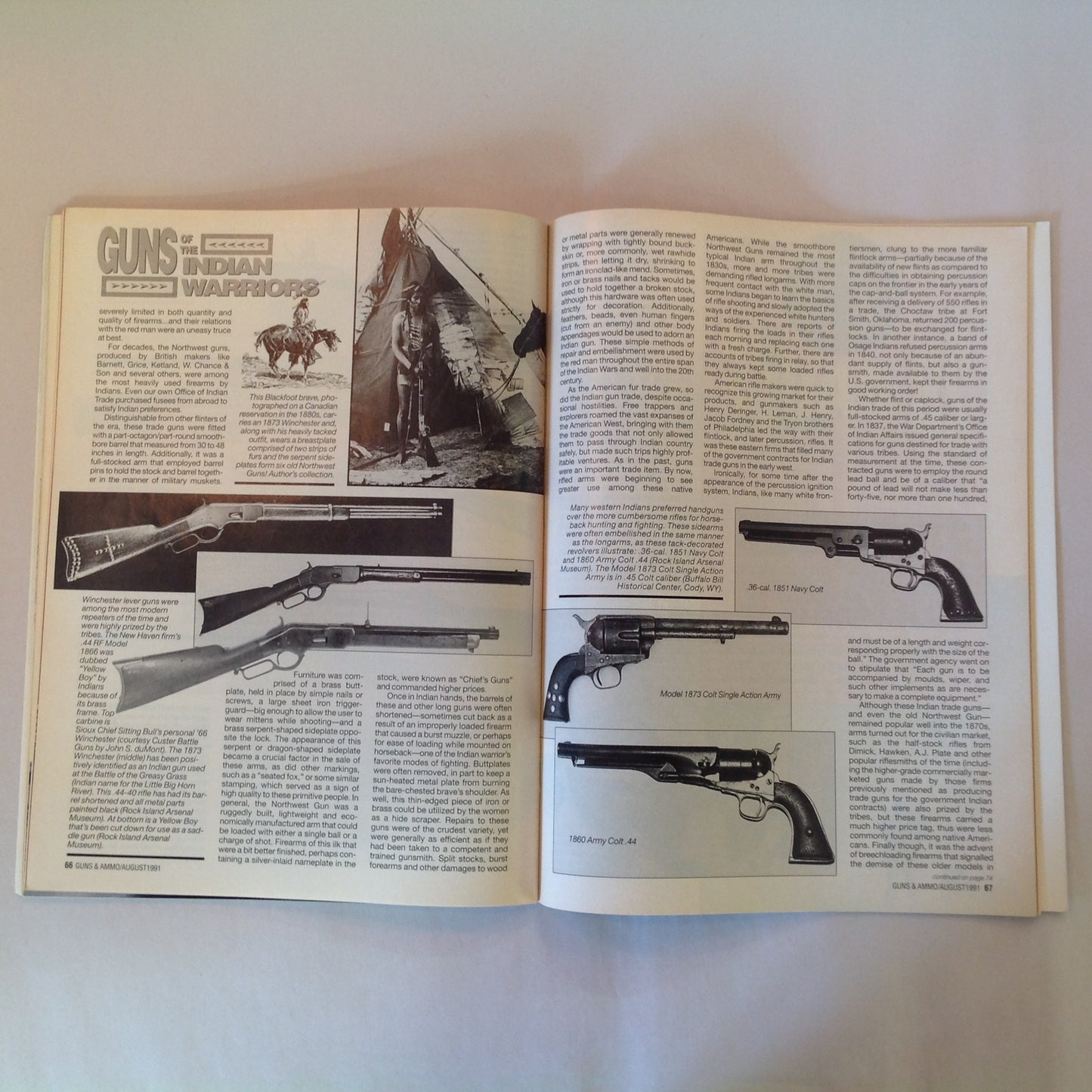 Vintage Aug 1991 Guns & Ammo Magazine Ruger New P90 9mm Luger Vs .38 Special All Time Classic Sporters