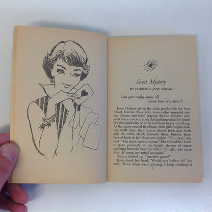 Vintage 1966 Mass Market Paperback For Girls Only: Stories of Young Love Scholastic