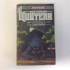 Vintage 1982 Mass Market Paperback Hunters Jack Lovejoy First Edition