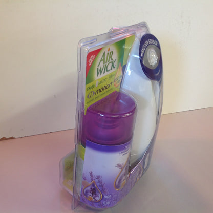 2008 NOS Air Wick Freshmatic Ultra I-Motion Essential Oils Automatic Spray Lavender and Chamomile Relaxation Unopened