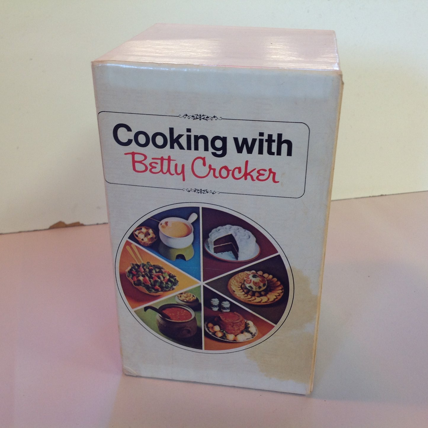 Vintage 1970's Mass Market Paperback 5 Volume Set with Slipcase Cooking with Betty Crocker