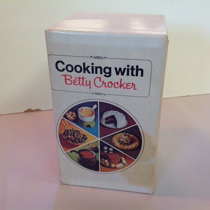 Vintage 1970's Mass Market Paperback 5 Volume Set with Slipcase Cooking with Betty Crocker