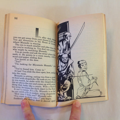 Vintage 1984 Mass Market Paperback Time Machine 3: Sword of the Samurai Michael Reeves Steve Perry Steve Leialoha