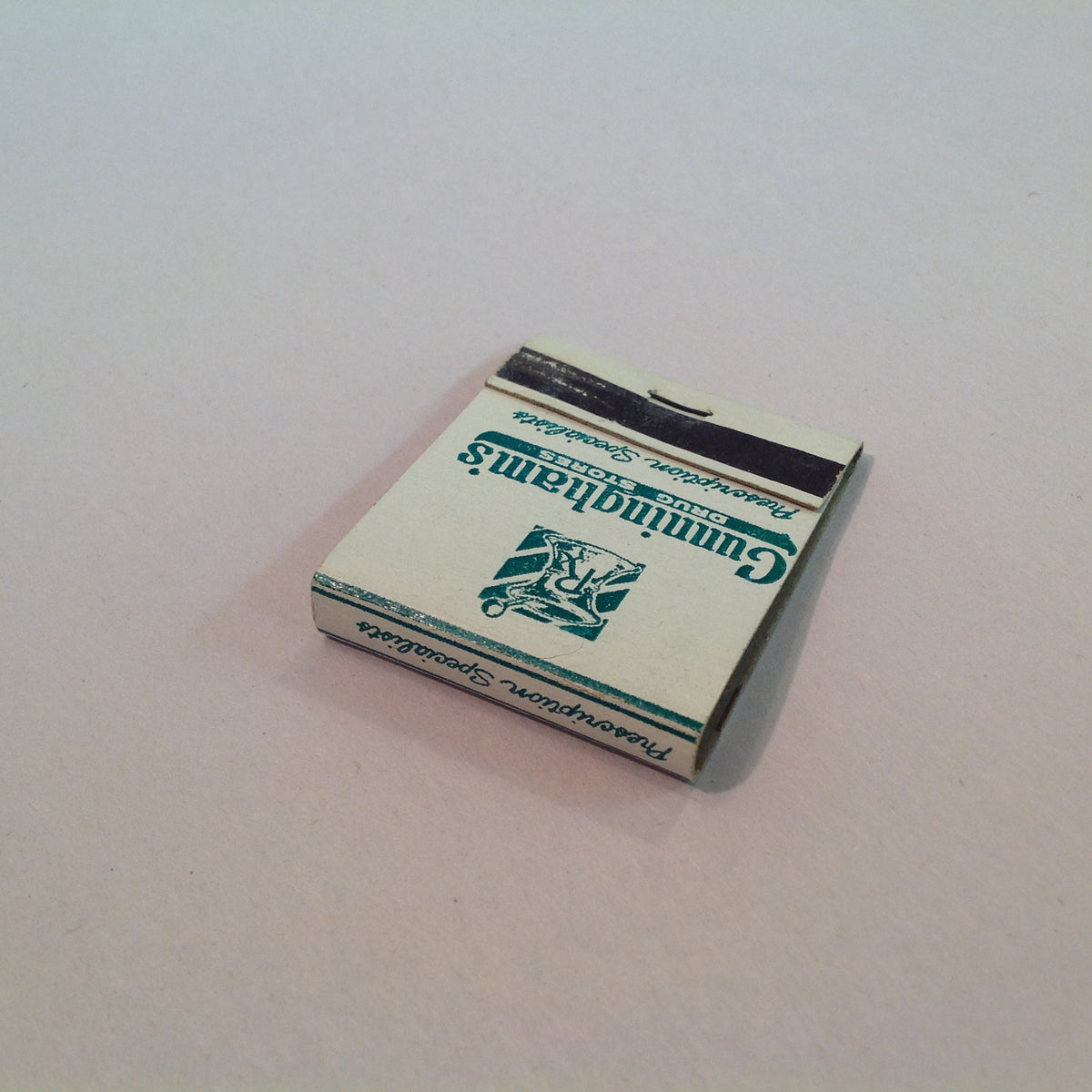 Vintage Cunningham's Drug Stores Where You Know The Price Is Low Matchbook