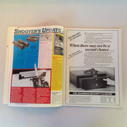 Vintage Mar 1992 Shooting Times Magazine Watch Out for Wesson Guns of Tomorrow