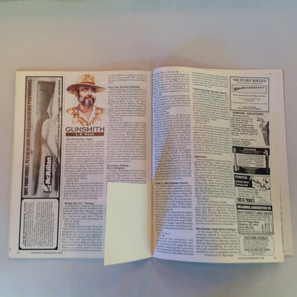 Vintage Mar 1992 Shooting Times Magazine Watch Out for Wesson Guns of Tomorrow
