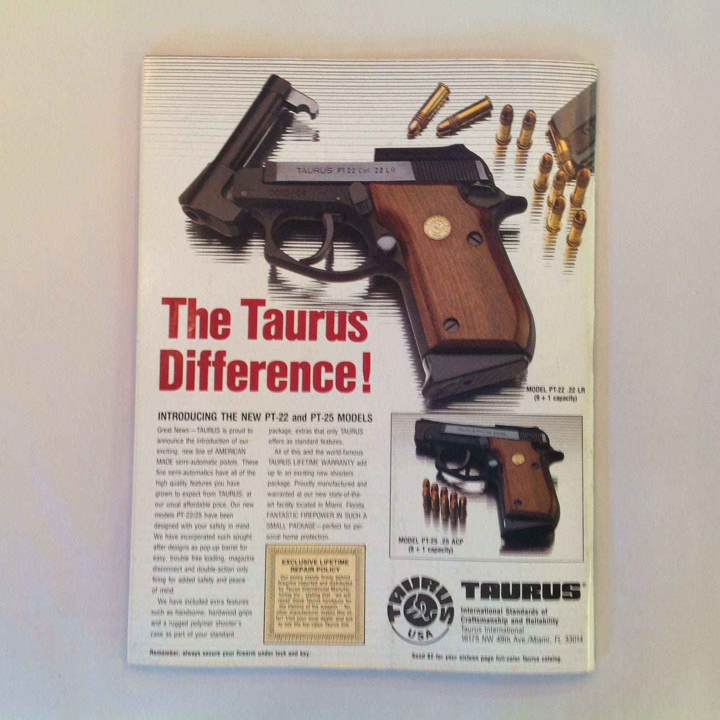 Vintage Mar 1992 Shooting Times Magazine Watch Out for Wesson Guns of Tomorrow