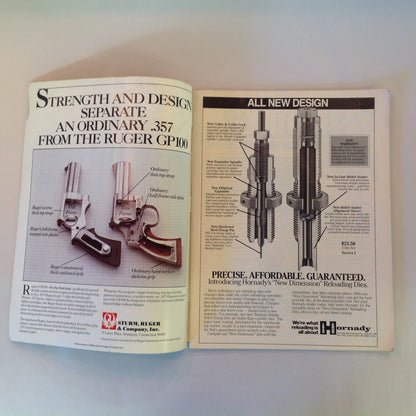 Vintage Aug 1988 Shooting Times Magazine Torture Test Marlin's Carbines for Handgunners Controversial 6mms