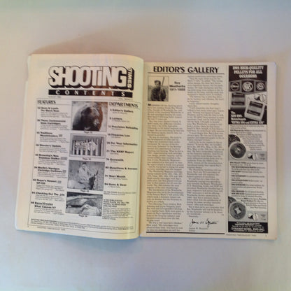 Vintage Aug 1988 Shooting Times Magazine Torture Test Marlin's Carbines for Handgunners Controversial 6mms